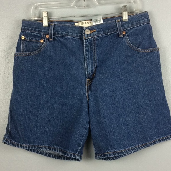 womens levi 550 relaxed fit shorts